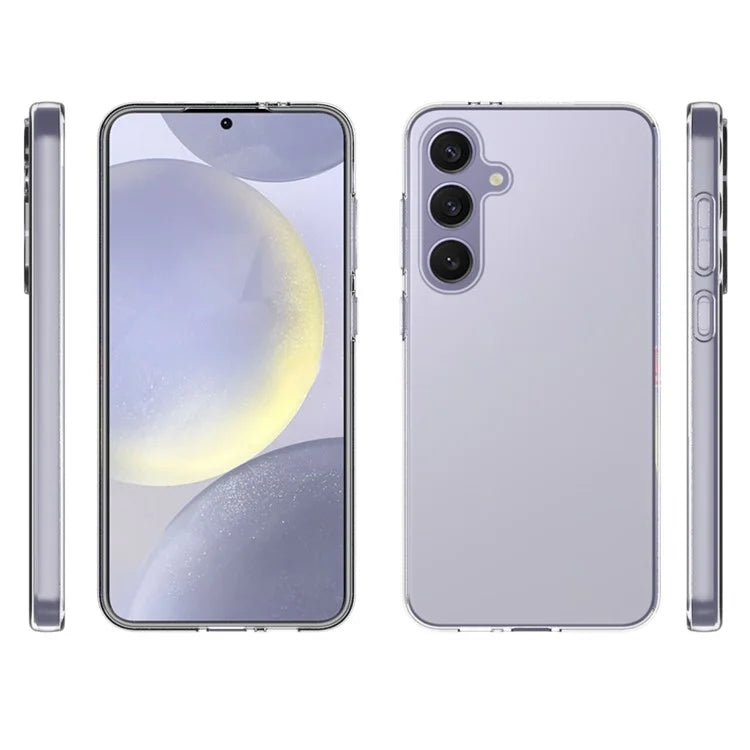 10Pcs / Pack For Samsung Galaxy S24 FE Case Transparent TPU Watermark-Free Phone Cover