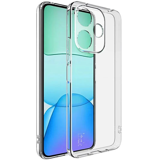 IMAK UX-5 Series for Xiaomi Redmi 13 5G / 13 4G / Note 13R 5G / Poco M6 4G Clear Case Protective Soft TPU Slim Phone Cover