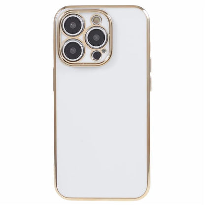 For iPhone 13 Pro Max Case Glossy 6D Electroplating TPU Protective Cover