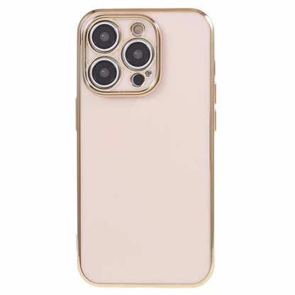 For iPhone 13 Pro Max Case Glossy 6D Electroplating TPU Protective Cover