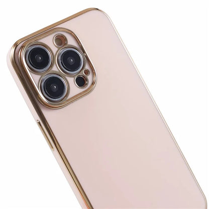 For iPhone 13 Pro Max Case Glossy 6D Electroplating TPU Protective Cover