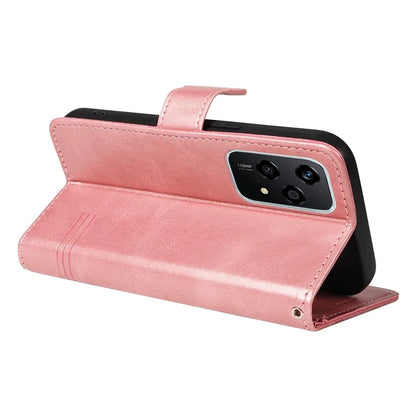 For Honor 200 Lite Case T-Shaped Lines PU Leather Wallet Stand Phone Cover
