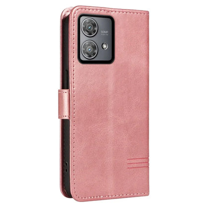 For Motorola Edge 40 Neo 5G Case Lins Imprint Wallet Phone Leather Cover
