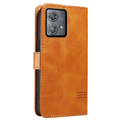 For Motorola Edge 40 Neo 5G Case Lins Imprint Wallet Phone Leather Cover