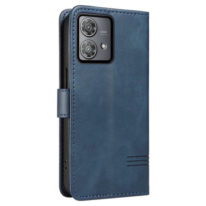 For Motorola Edge 40 Neo 5G Case Lins Imprint Wallet Phone Leather Cover