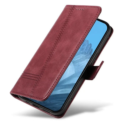 For Google Pixel 9 / 9 Pro Case Leather Book Flip Phone Cover Wallet Stand View