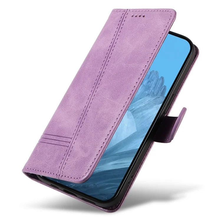 For Google Pixel 9 / 9 Pro Case Leather Book Flip Phone Cover Wallet Stand View