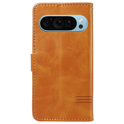 For Google Pixel 9 / 9 Pro Case Leather Book Flip Phone Cover Wallet Stand View