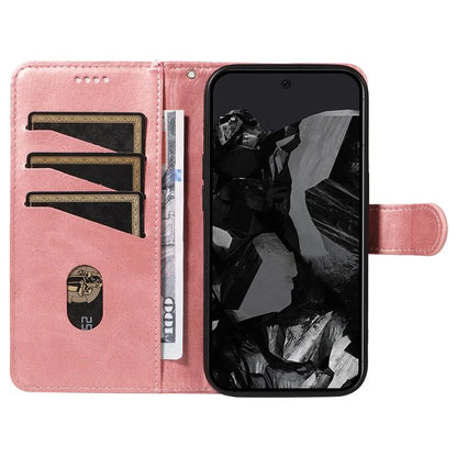 For Google Pixel 9 Pro / Pixel 9 Leather Phone Case with Wallet and Stand Function