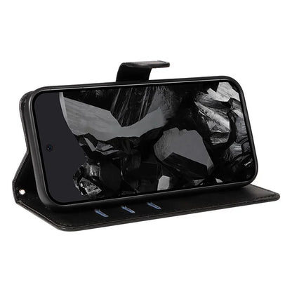 For Google Pixel 9 Pro / Pixel 9 Leather Phone Case with Wallet and Stand Function