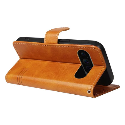 For Google Pixel 9 Pro / Pixel 9 Leather Phone Case with Wallet and Stand Function