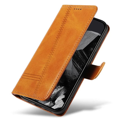For Google Pixel 9 Pro / Pixel 9 Leather Phone Case with Wallet and Stand Function