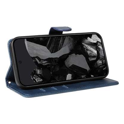 For Google Pixel 9 Pro / Pixel 9 Leather Phone Case with Wallet and Stand Function
