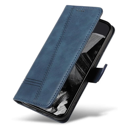 For Google Pixel 9 Pro / Pixel 9 Leather Phone Case with Wallet and Stand Function