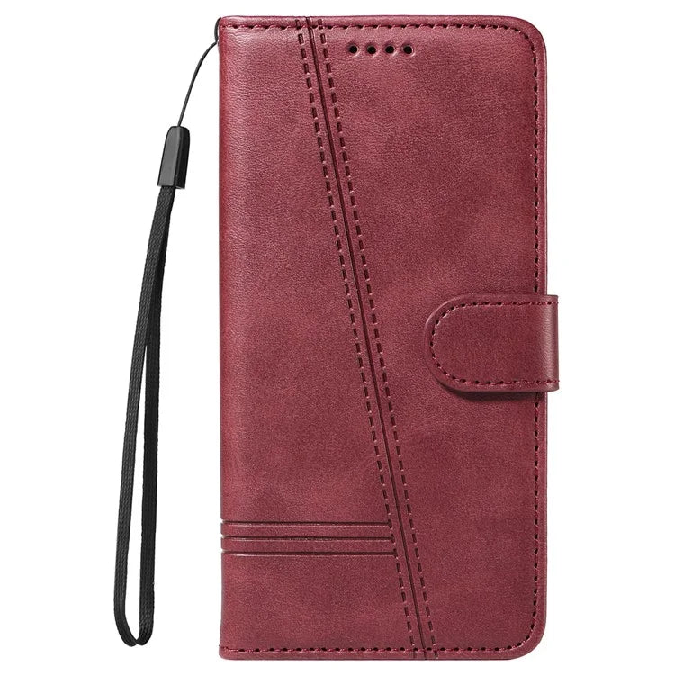 For Google Pixel 9 Pro / Pixel 9 Leather Phone Case with Wallet and Stand Function