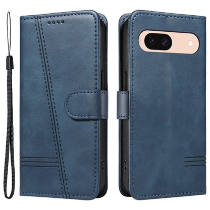 For Google Pixel 8a Wallet Case Flip Folio Leather Cell Phone Cover