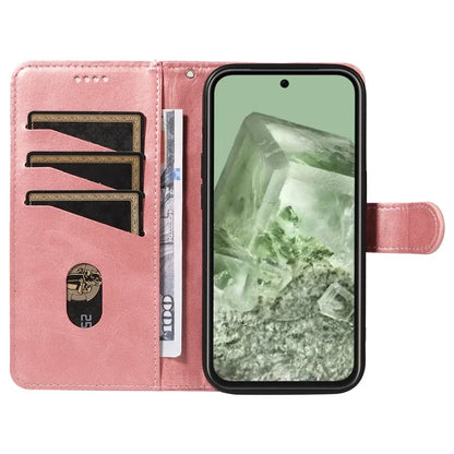 For Google Pixel 8a Wallet Case Flip Folio Leather Cell Phone Cover