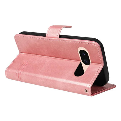 For Google Pixel 8a Wallet Case Flip Folio Leather Cell Phone Cover
