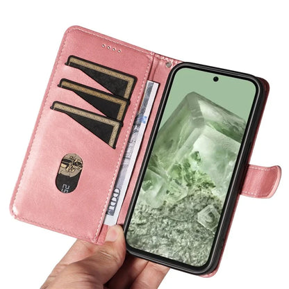 For Google Pixel 8a Wallet Case Flip Folio Leather Cell Phone Cover