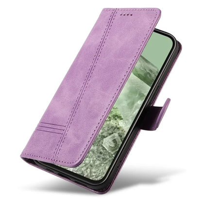 For Google Pixel 8a Wallet Case Flip Folio Leather Cell Phone Cover