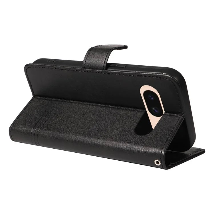 For Google Pixel 8a Wallet Case Flip Folio Leather Cell Phone Cover