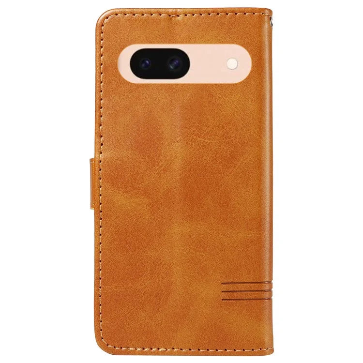 For Google Pixel 8a Wallet Case Flip Folio Leather Cell Phone Cover