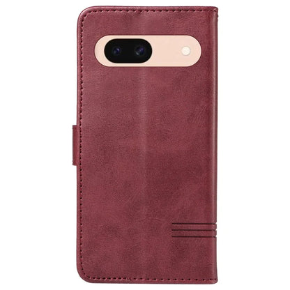 For Google Pixel 8a Wallet Case Flip Folio Leather Cell Phone Cover