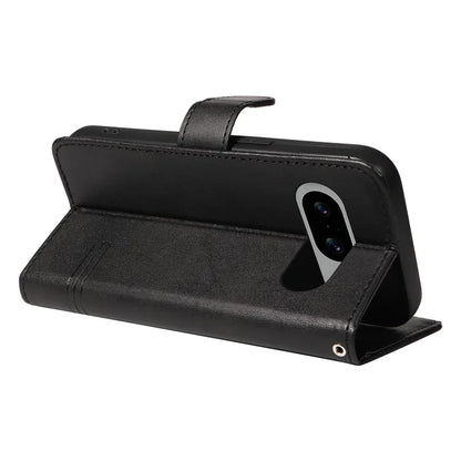 For Google Pixel 8 Case Leather Phone Cover with Wallet and Horizontal Viewing Stand