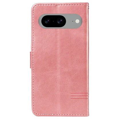 For Google Pixel 8 Case Leather Phone Cover with Wallet and Horizontal Viewing Stand