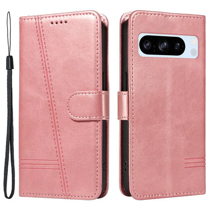For Google Pixel 8 Pro Wallet Case PU Leather Phone Cover Magnetic Closure