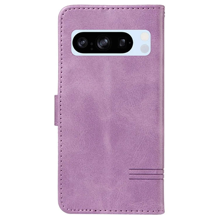 For Google Pixel 8 Pro Wallet Case PU Leather Phone Cover Magnetic Closure