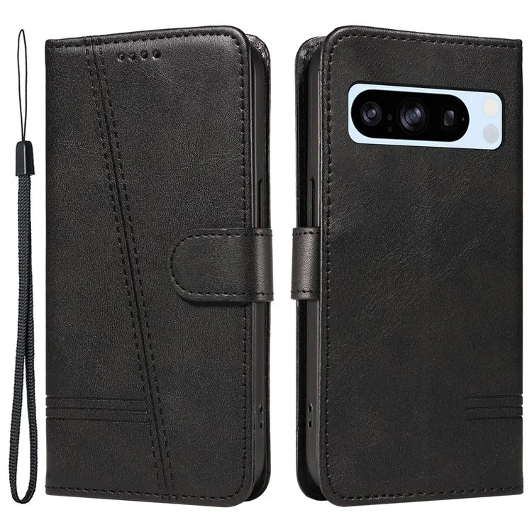 For Google Pixel 8 Pro Wallet Case PU Leather Phone Cover Magnetic Closure