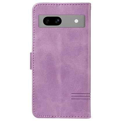 For Google Pixel 7a Case Wallet PU Leather Phone Cover with Stand View