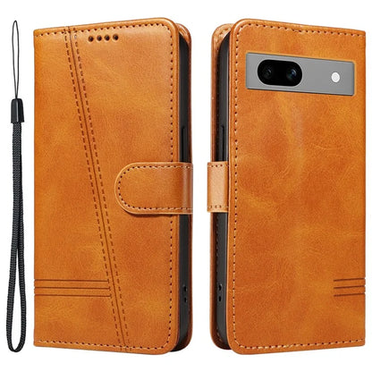 For Google Pixel 7a Case Wallet PU Leather Phone Cover with Stand View