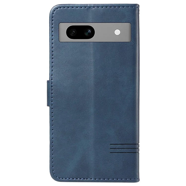 For Google Pixel 7a Case Wallet PU Leather Phone Cover with Stand View