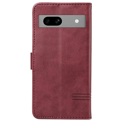 For Google Pixel 7a Case Wallet PU Leather Phone Cover with Stand View