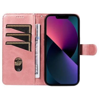 For iPhone 13 Pro Case PU Leather Phone Cover with Wallet Stand View