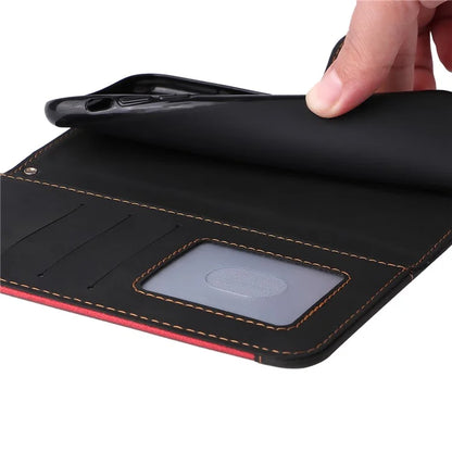 For Honor 200 5G Wallet Case 3-Color Splicing Leather Phone Cover