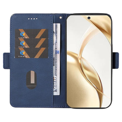 For Honor 200 5G Wallet Case Rhombus Pattern Imprint Leather Phone Cover