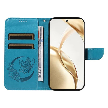 For Honor 200 5G Wallet Stand Case Butterfly Imprint Leather Phone Cover