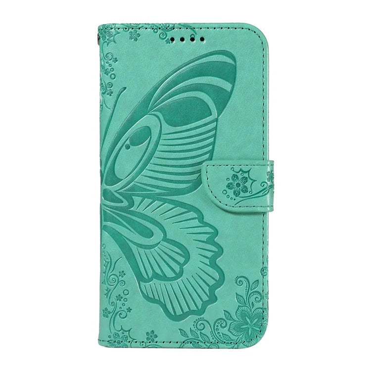 For Honor 200 5G Wallet Stand Case Butterfly Imprint Leather Phone Cover