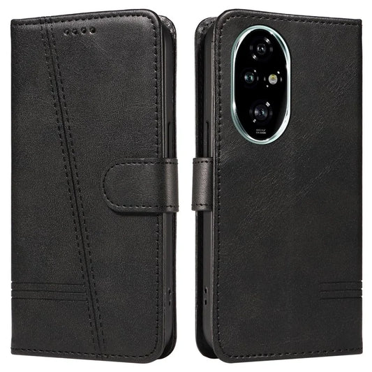 For Honor 200 Pro 5G Cell Phone Case Wallet PU Leather Cell Phone Cover with Magnetic Closure