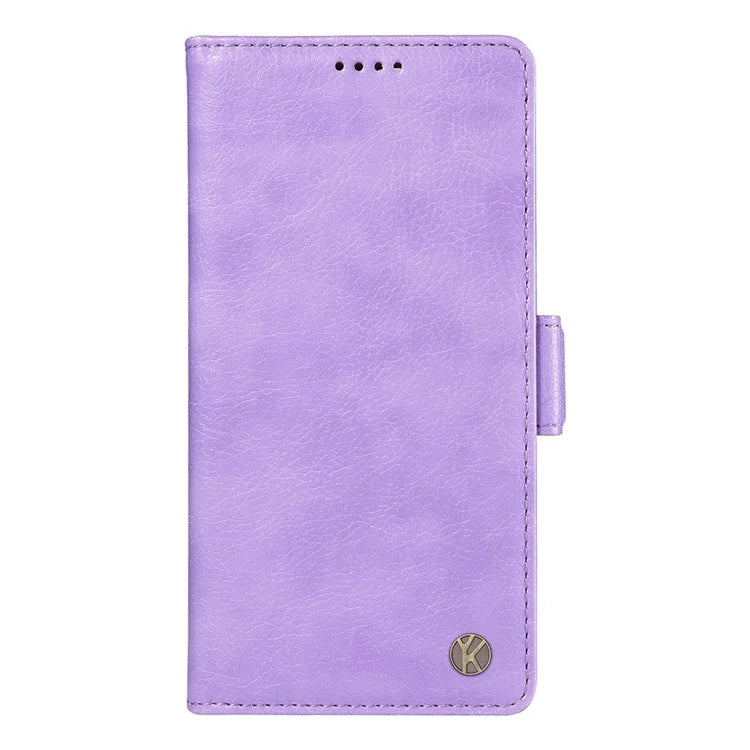 YIKATU YK-007 For Xiaomi Redmi 13 5G / 13 4G Anti-Scratch PU Leather Stand Phone Case Wallet Phone Cover