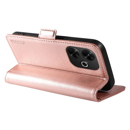YIKATU YK-007 For Xiaomi Redmi 13 5G / 13 4G Anti-Scratch PU Leather Stand Phone Case Wallet Phone Cover
