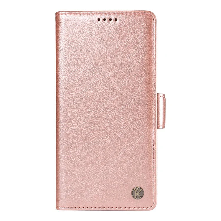 YIKATU YK-007 For Xiaomi Redmi 13 5G / 13 4G Anti-Scratch PU Leather Stand Phone Case Wallet Phone Cover