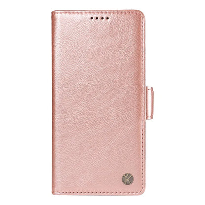 YIKATU YK-007 For Xiaomi Redmi 13 5G / 13 4G Anti-Scratch PU Leather Stand Phone Case Wallet Phone Cover