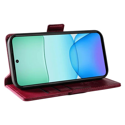 YIKATU YK-007 For Xiaomi Redmi 13 5G / 13 4G Anti-Scratch PU Leather Stand Phone Case Wallet Phone Cover