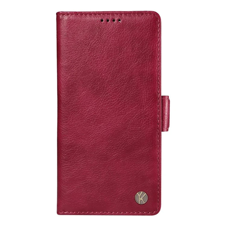 YIKATU YK-007 For Xiaomi Redmi 13 5G / 13 4G Anti-Scratch PU Leather Stand Phone Case Wallet Phone Cover