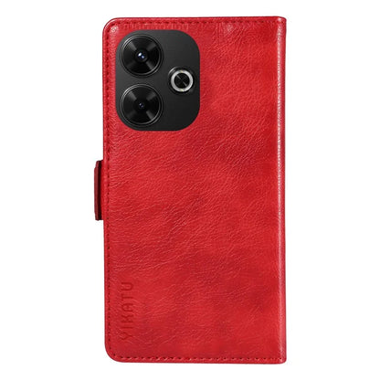 YIKATU YK-007 For Xiaomi Redmi 13 5G / 13 4G Anti-Scratch PU Leather Stand Phone Case Wallet Phone Cover