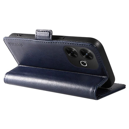 YIKATU YK-007 For Xiaomi Redmi 13 5G / 13 4G Anti-Scratch PU Leather Stand Phone Case Wallet Phone Cover